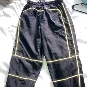 over 50% off! reflective joggers from forever21 :)